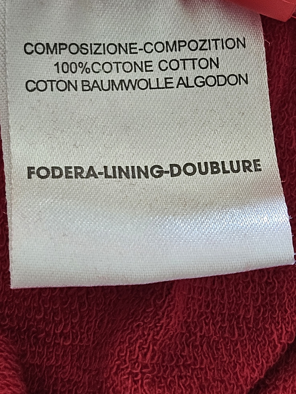 Gucci Red Logo Crewneck Sweater - Picture 7 of 10